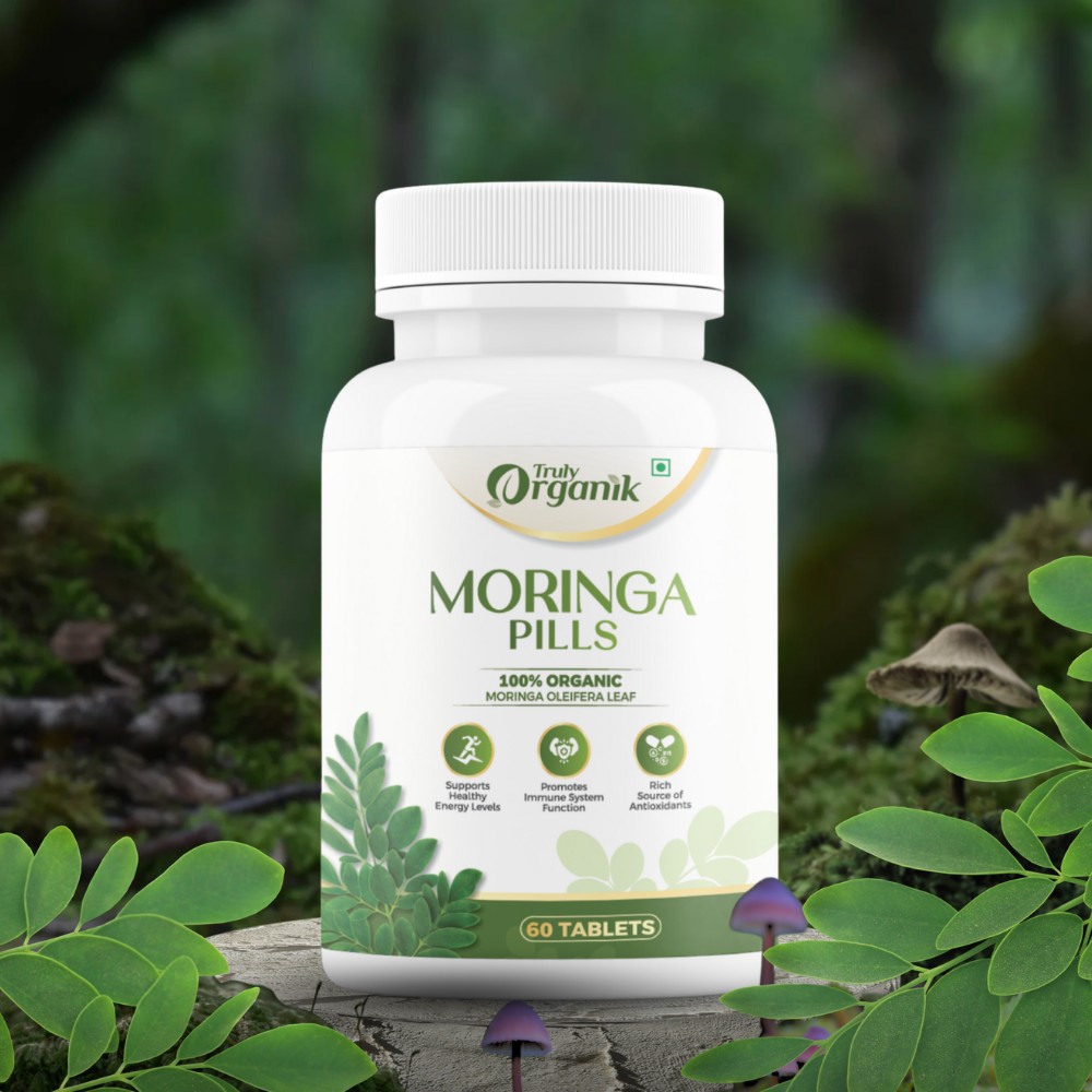 Truly Organik Moringa Pills — front