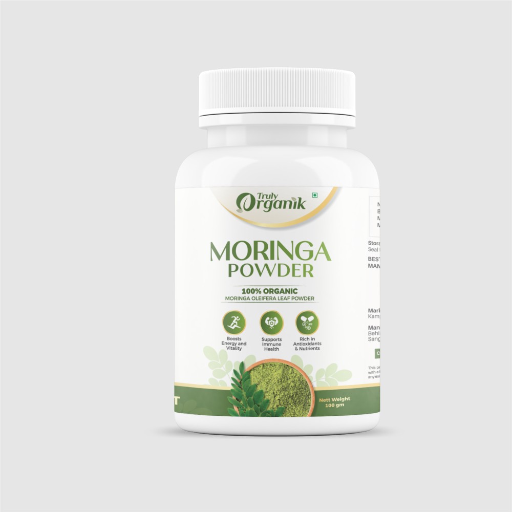 Truly Organik Moringa Powder — front