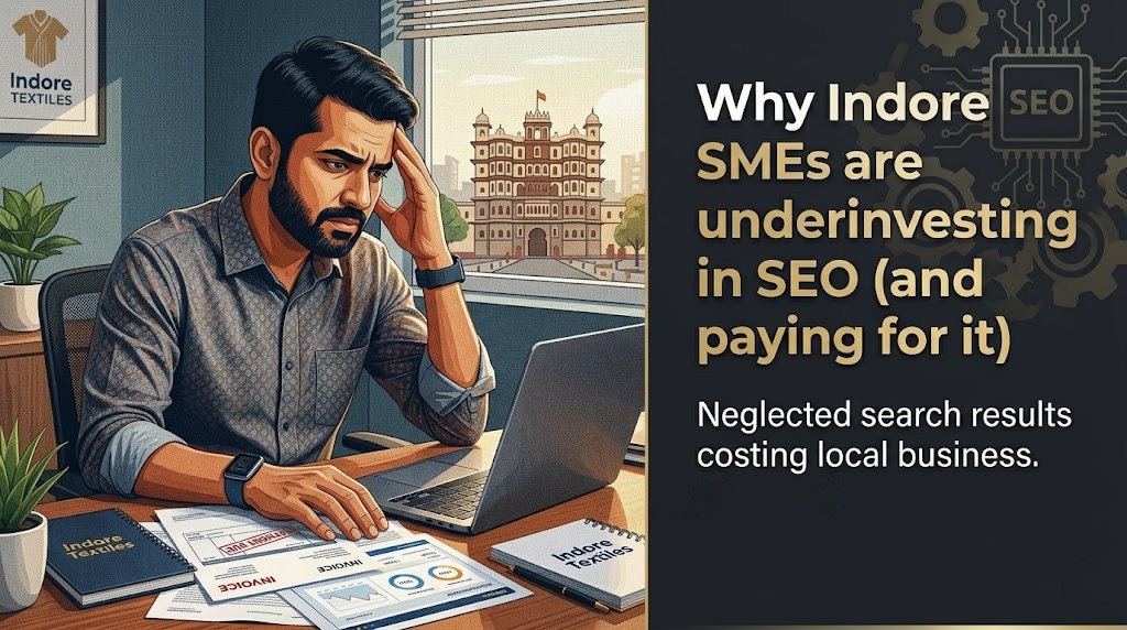 Why Indore SMEs are underinvesting in SEO (and paying for it)