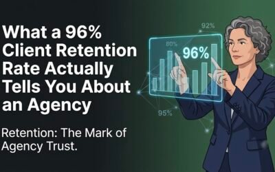 What a 96% Client Retention Rate Actually Tells You About an Agency
