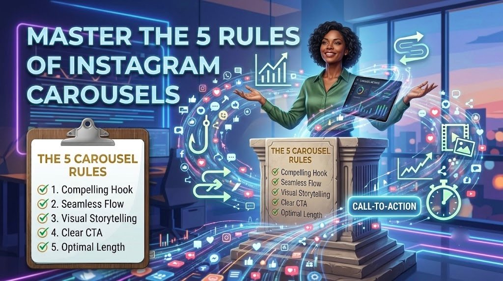 What Are the 5 Rules Behind Instagram Carousels That Actually Get Read?