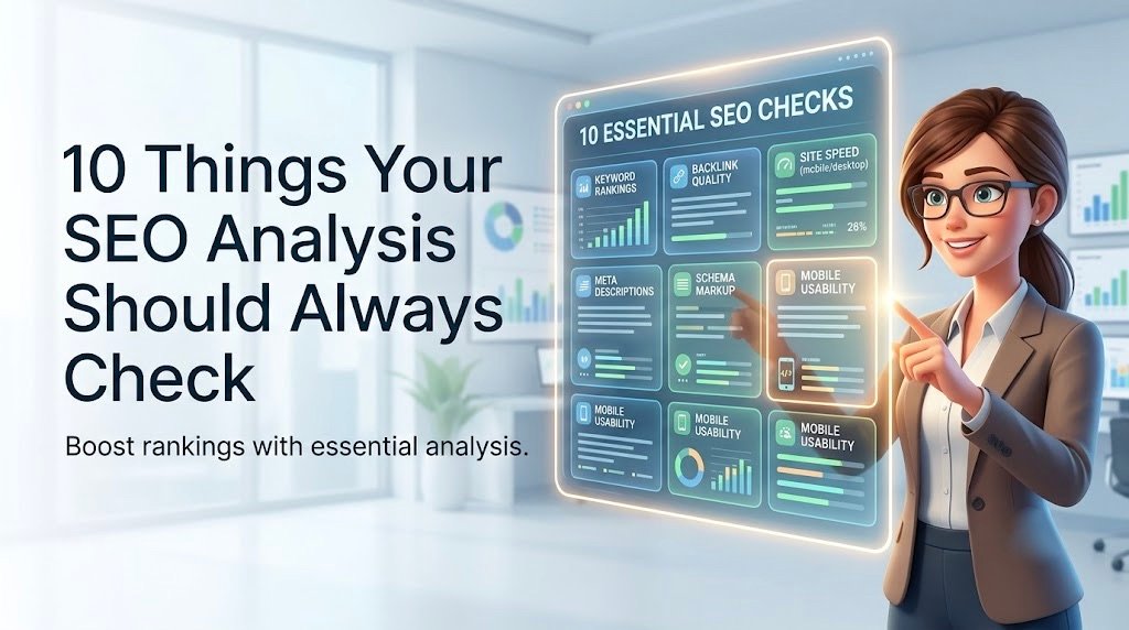 10 Things Your SEO Analysis Should Always Check