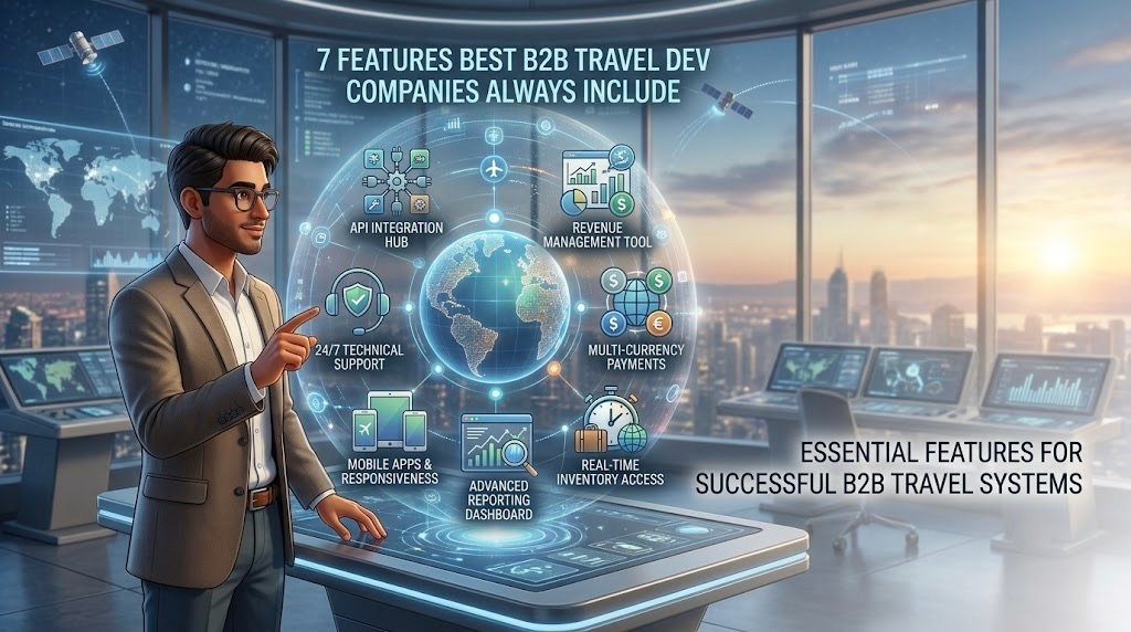 7 Features the Best B2B Travel Development Companies Always Include