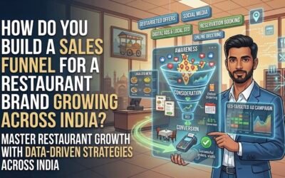 How do you build a sales funnel for a restaurant brand growing across India?
